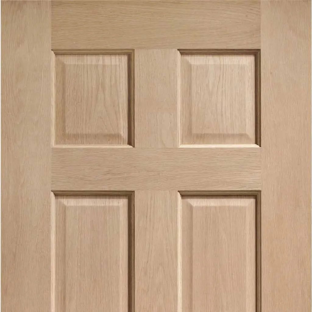 Bespoke Colonial Oak 6 Panel 2 Door Maximal Wardrobe and Frame Kit