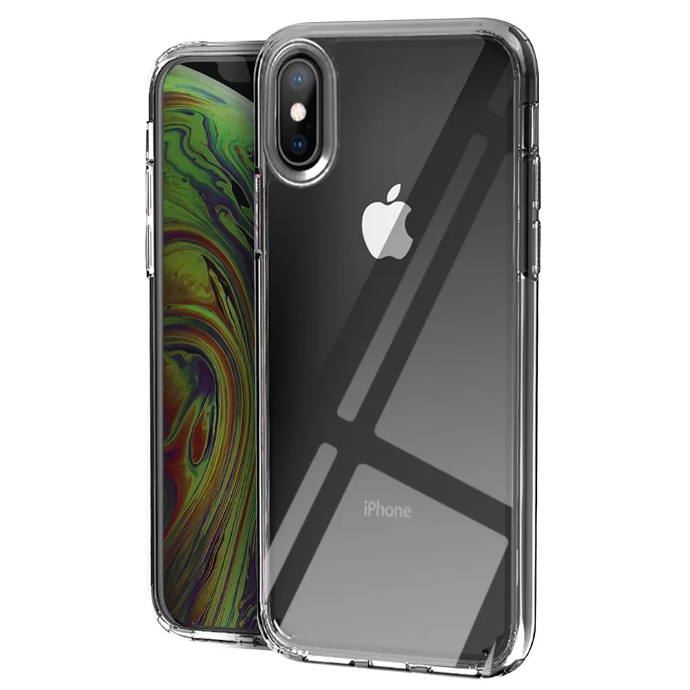 Best Buy Transparent Clear Hard Back Case for iPhone XS Max