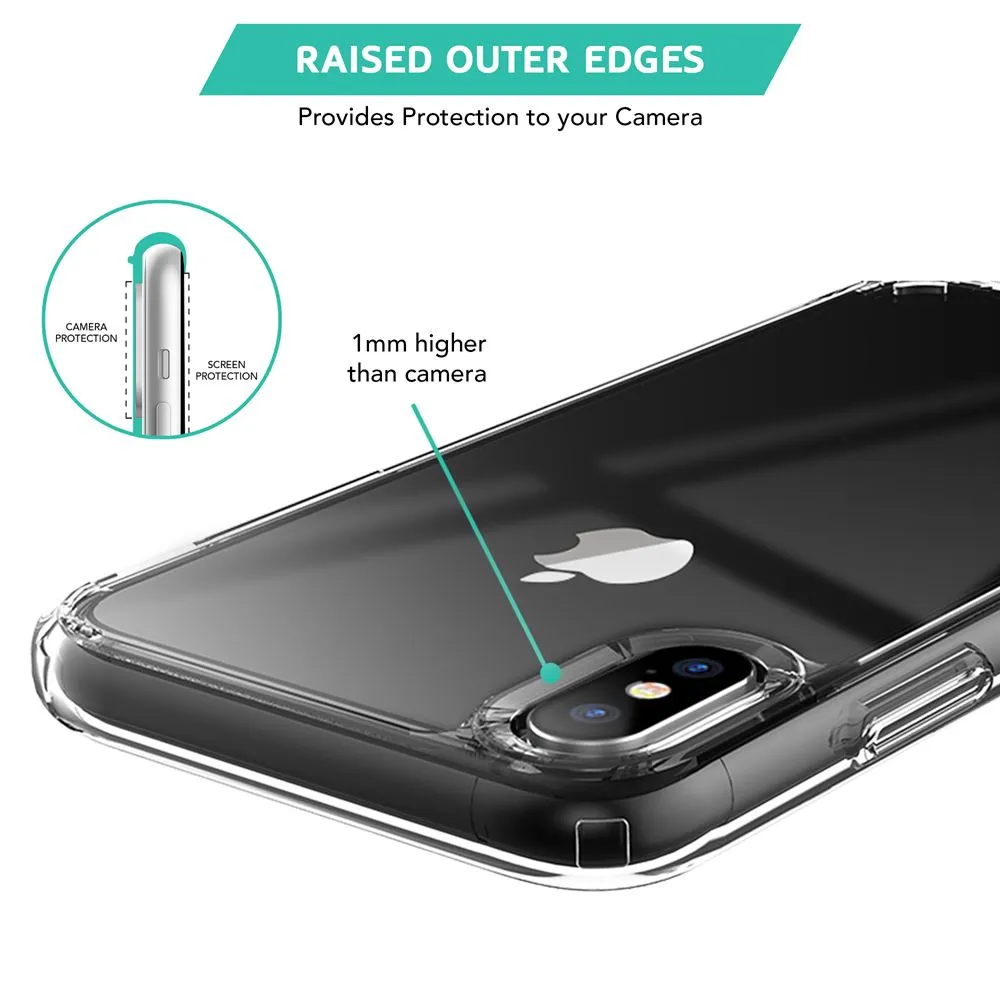 Best Buy Transparent Clear Hard Back Case for iPhone XS Max