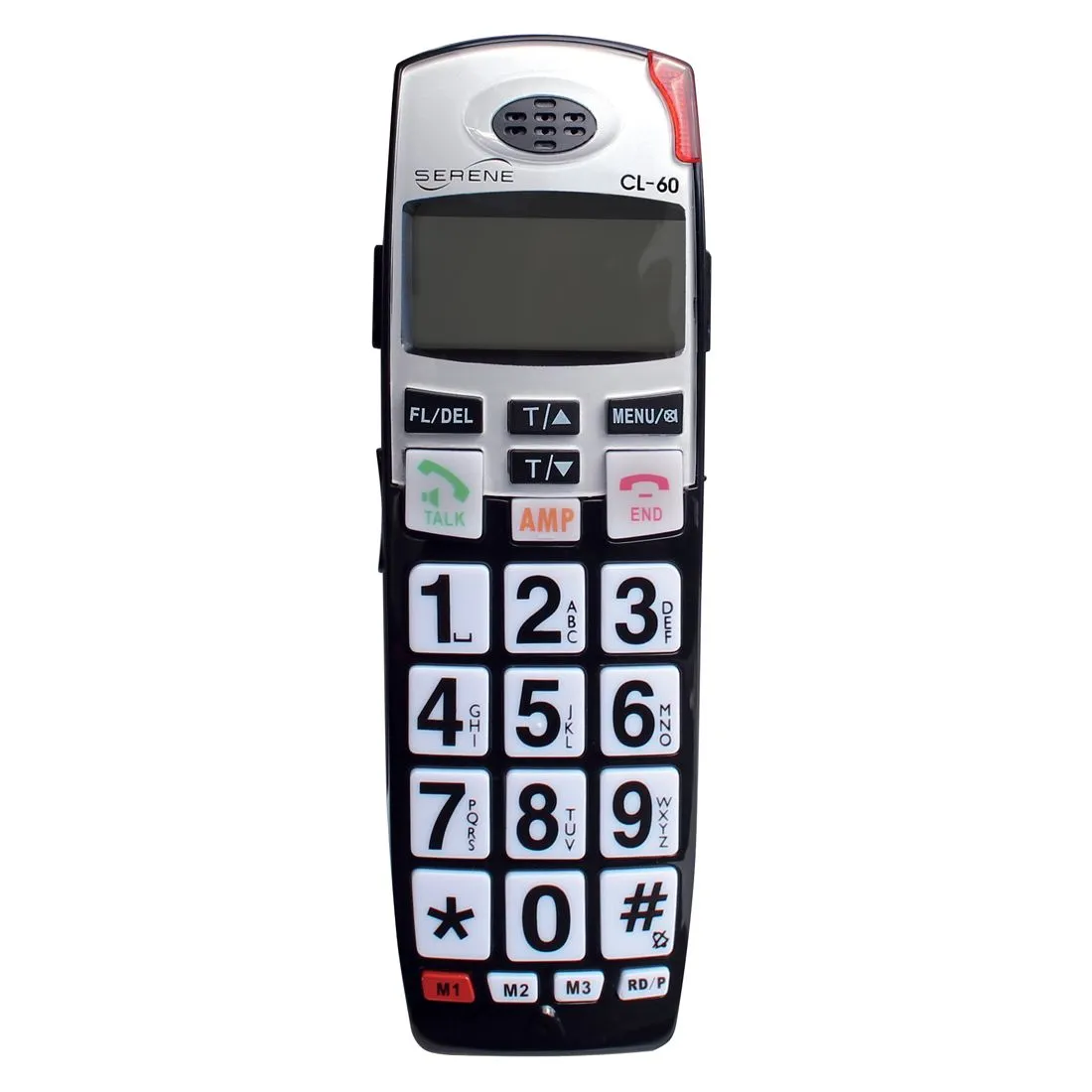 Big Button, Loud Volume 50 dB, Amplified Cordless Phone With Talking CID And Talking Keypad