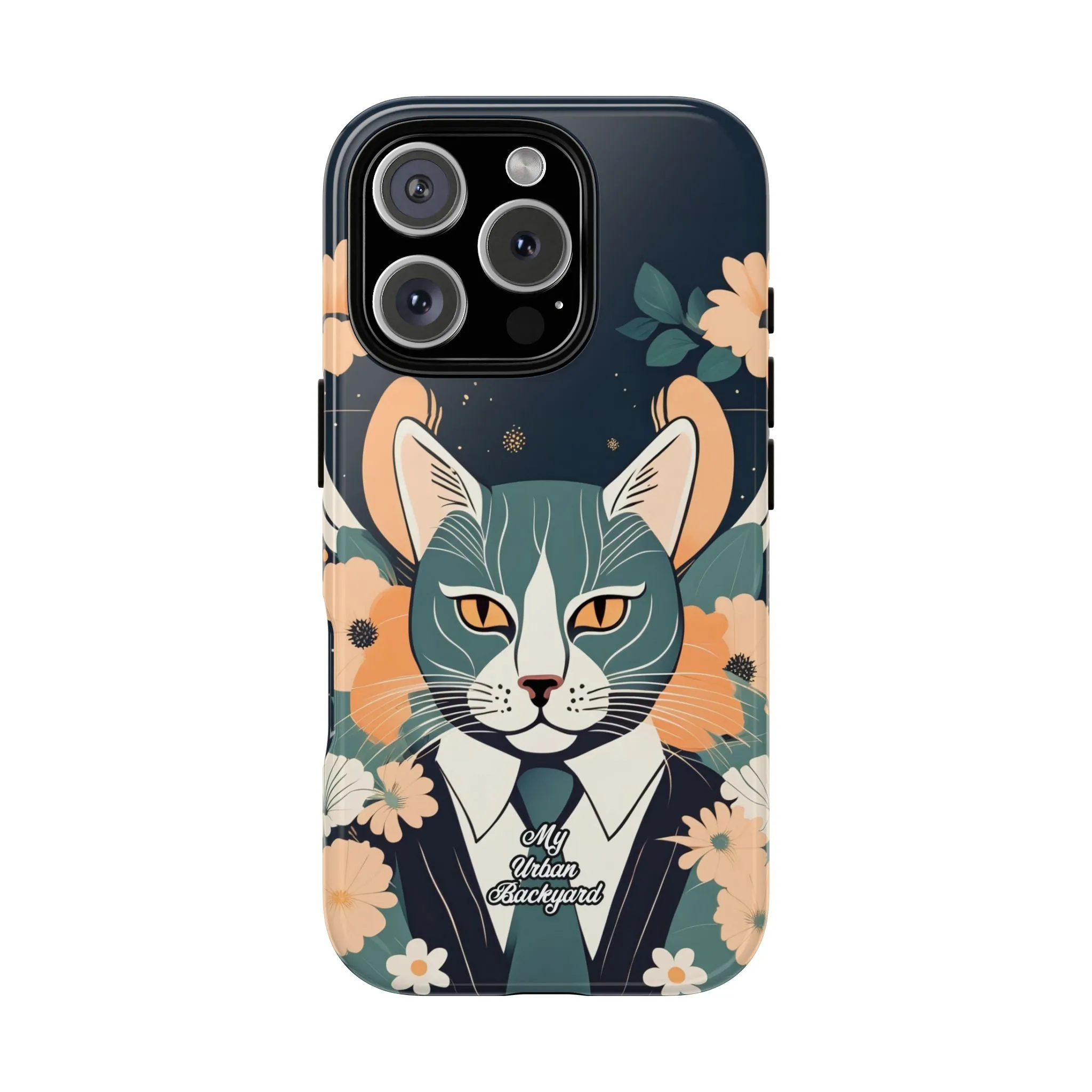 Blue Cat, Cell Phone Case - Apple, Samsung, or Google Pixel