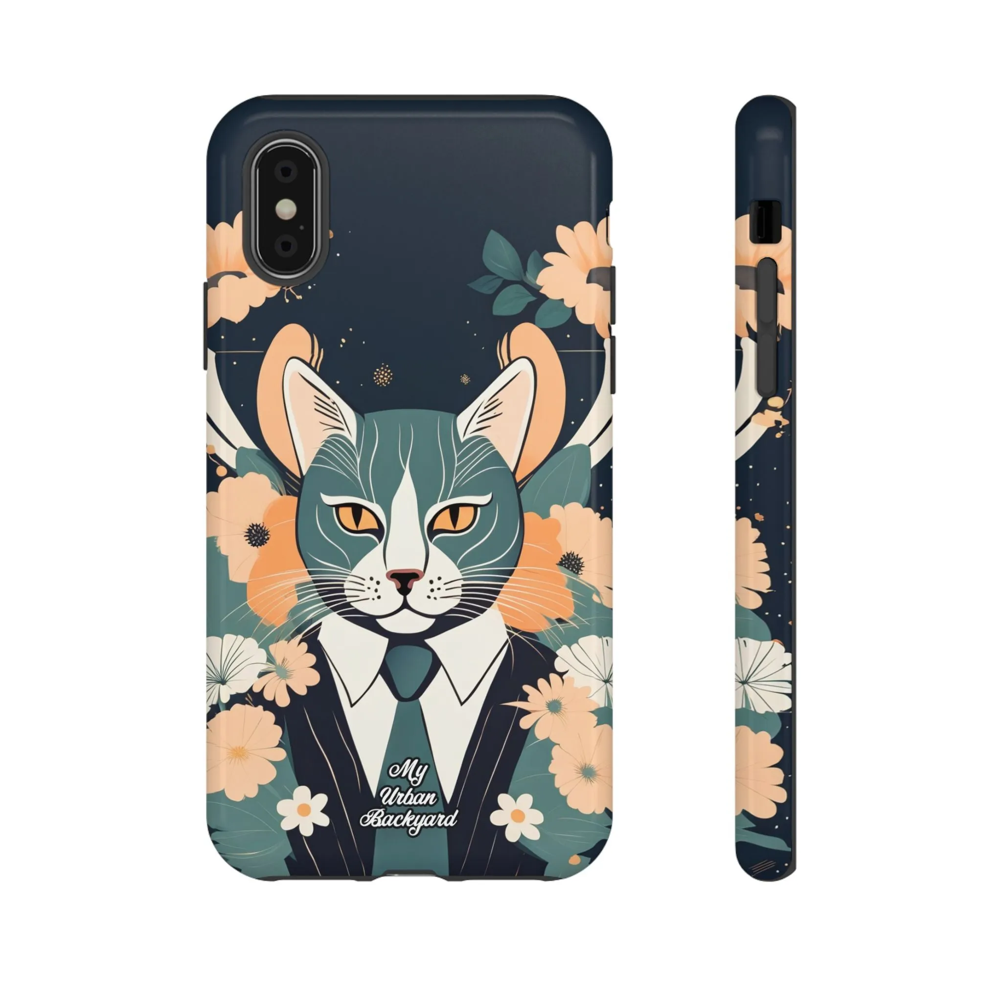 Blue Cat, Cell Phone Case - Apple, Samsung, or Google Pixel