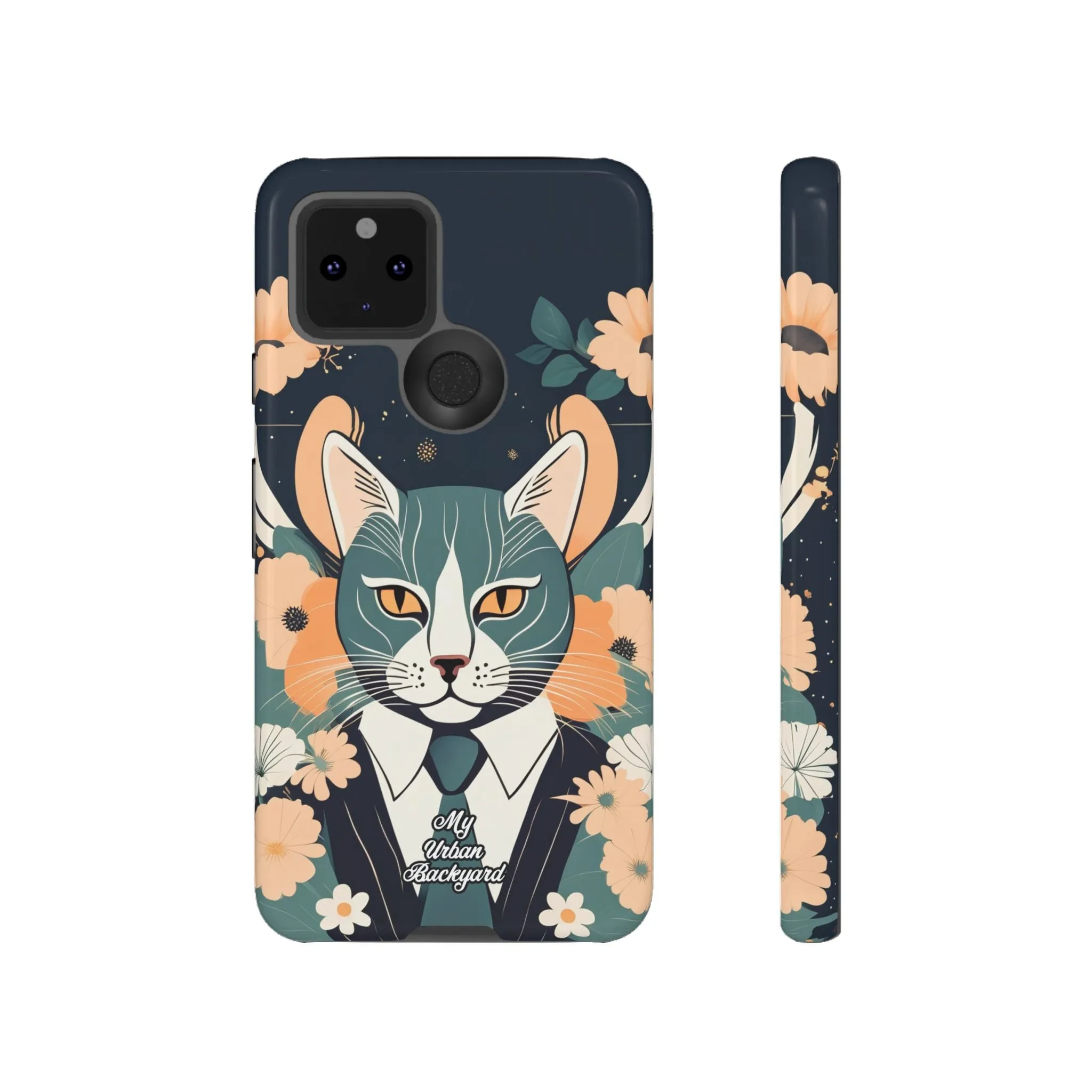 Blue Cat, Cell Phone Case - Apple, Samsung, or Google Pixel