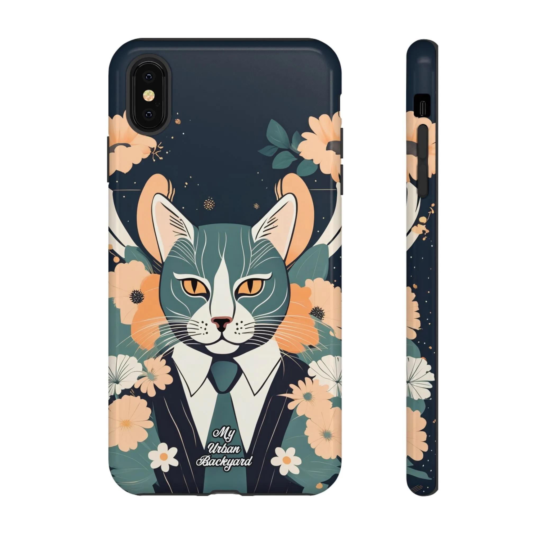 Blue Cat, Cell Phone Case - Apple, Samsung, or Google Pixel