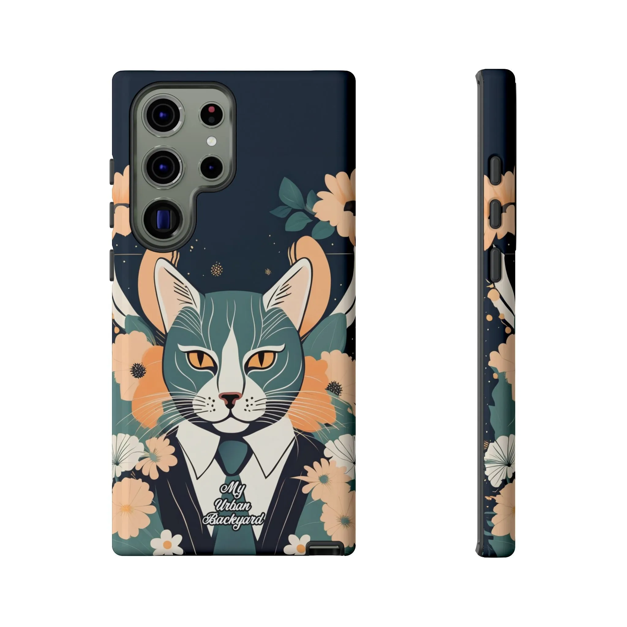 Blue Cat, Cell Phone Case - Apple, Samsung, or Google Pixel