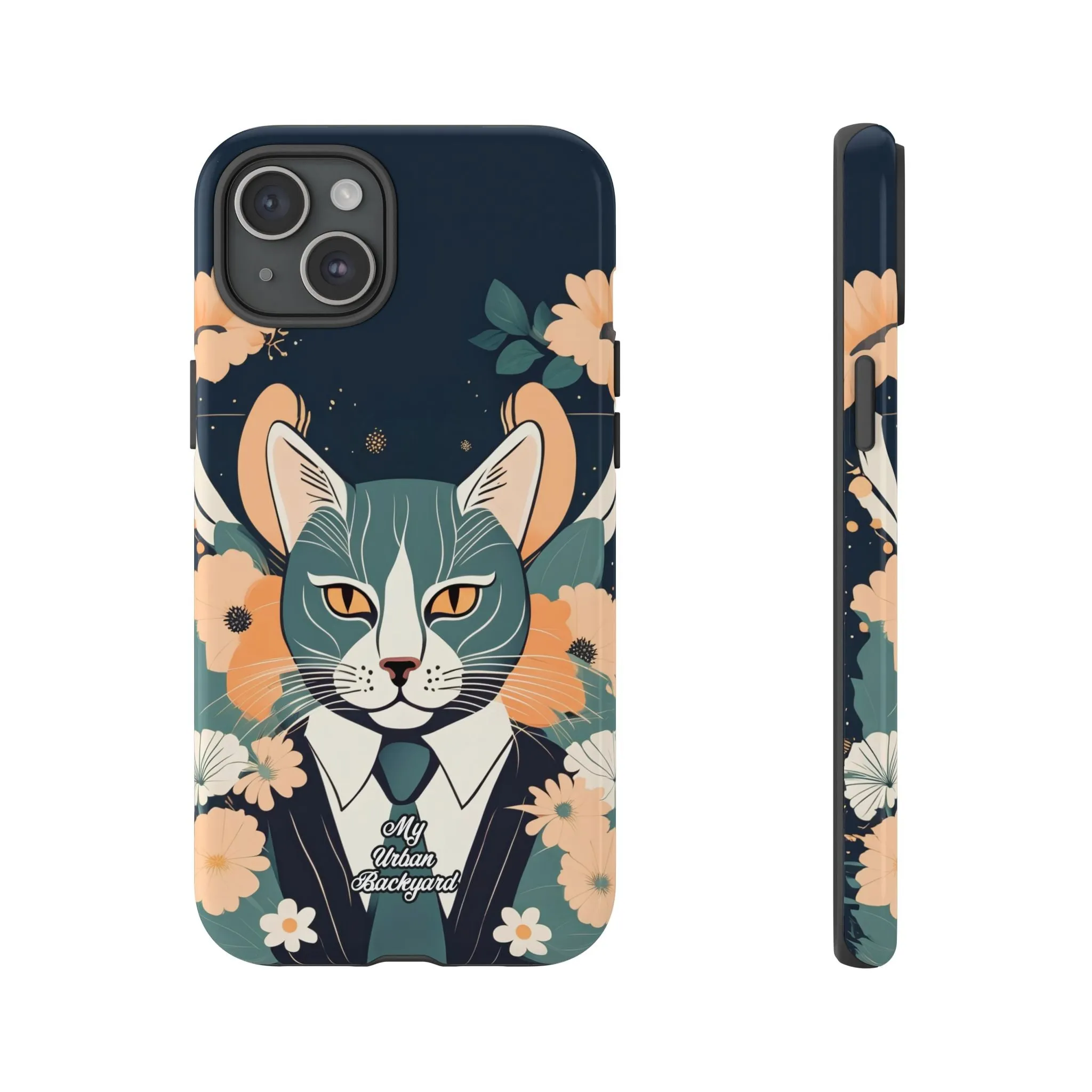 Blue Cat, Cell Phone Case - Apple, Samsung, or Google Pixel