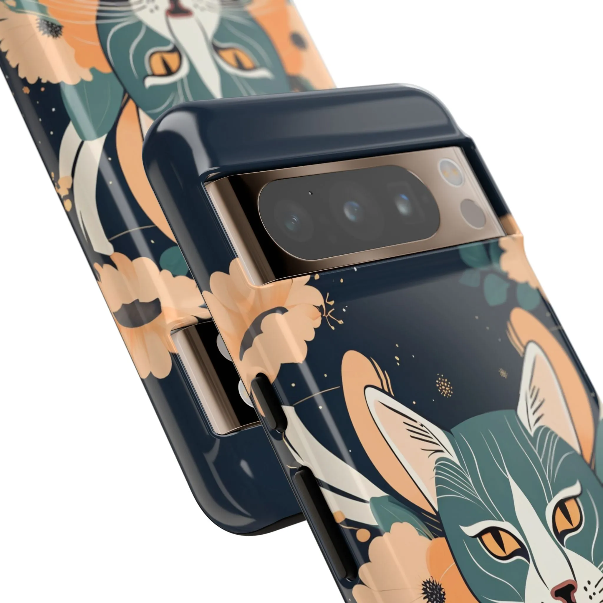 Blue Cat, Cell Phone Case - Apple, Samsung, or Google Pixel