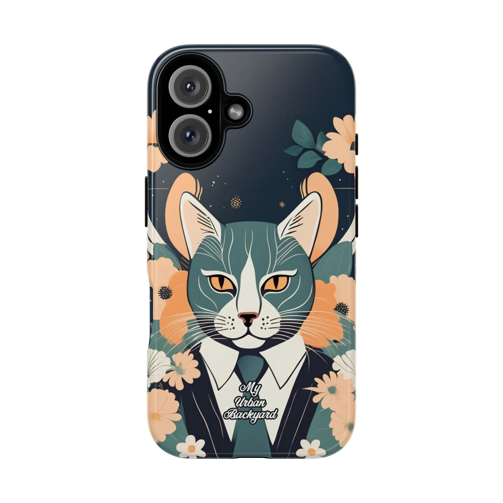 Blue Cat, Cell Phone Case - Apple, Samsung, or Google Pixel