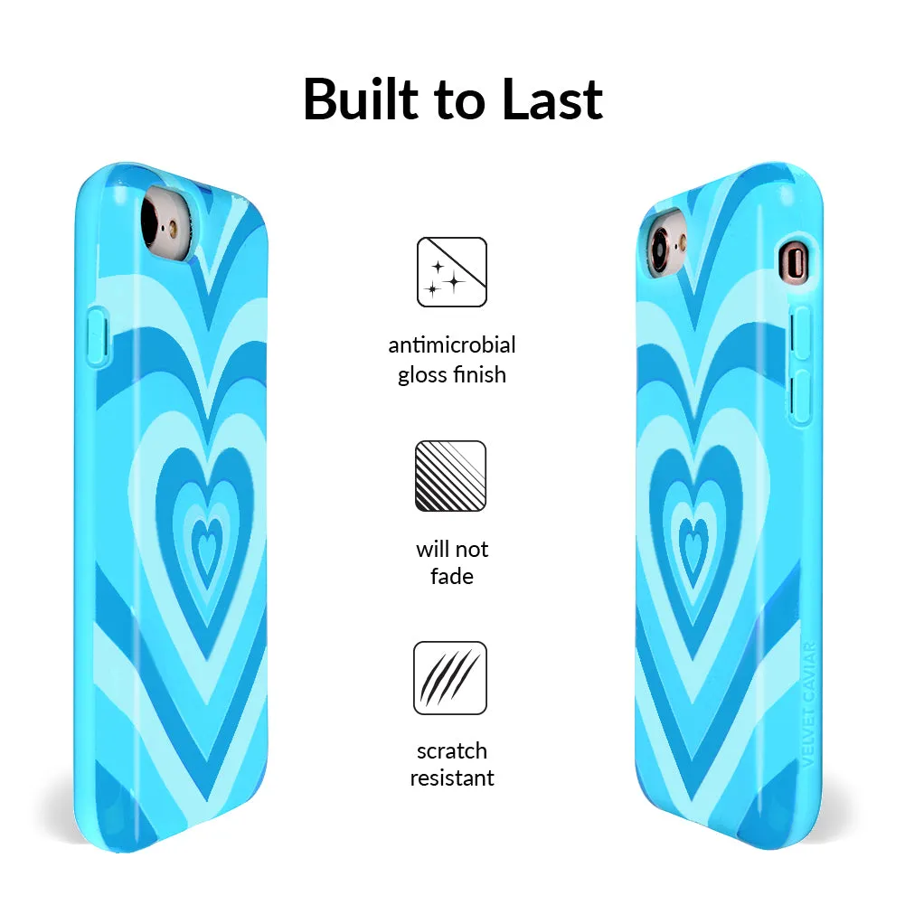 Blue Sweethearts iPhone Case