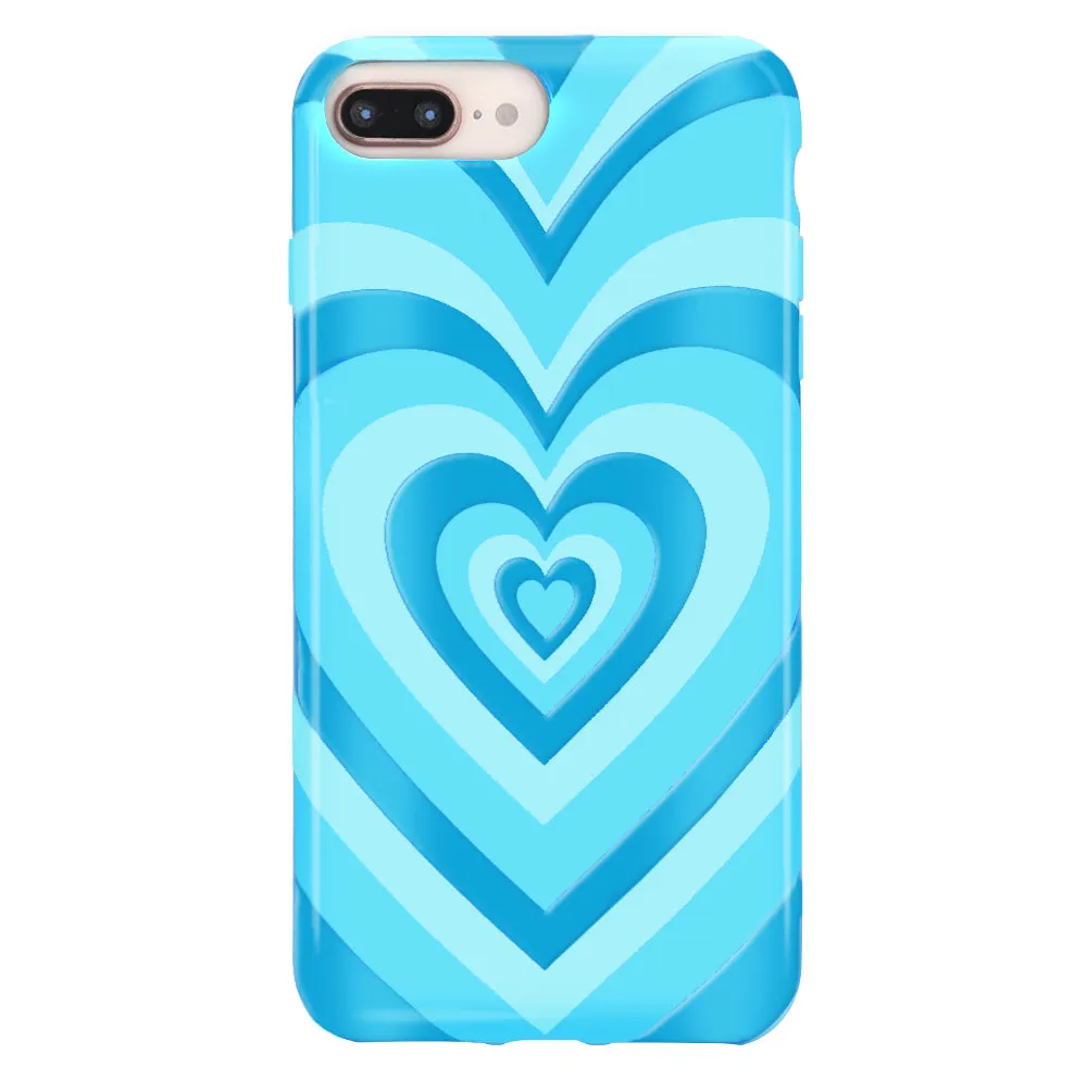 Blue Sweethearts iPhone Case