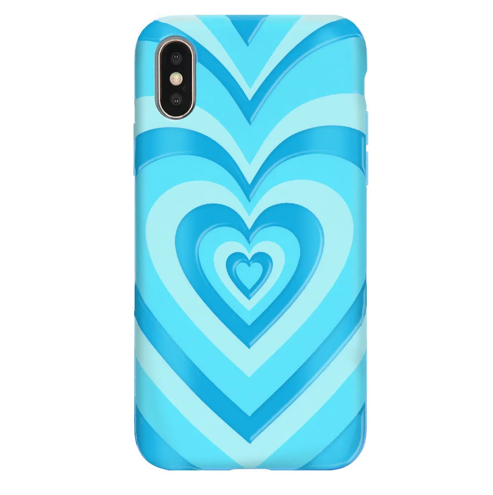 Blue Sweethearts iPhone Case