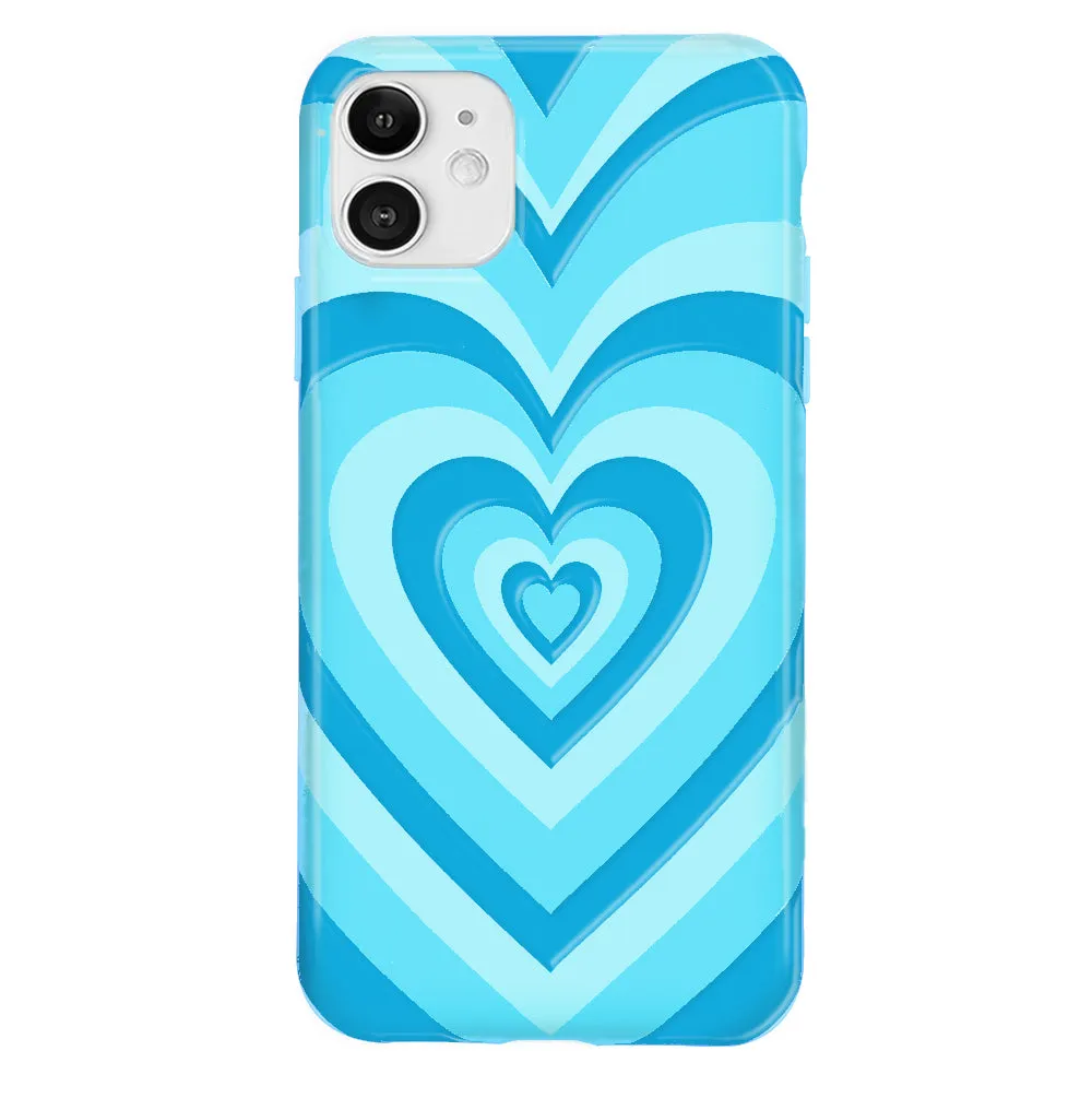 Blue Sweethearts iPhone Case