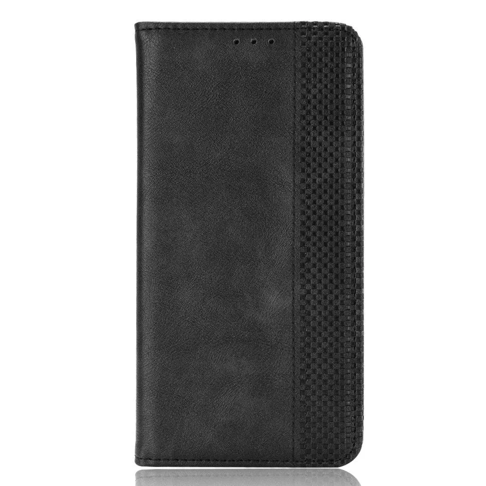 Bofink Vintage Samsung Galaxy M52 5G leather case - Black