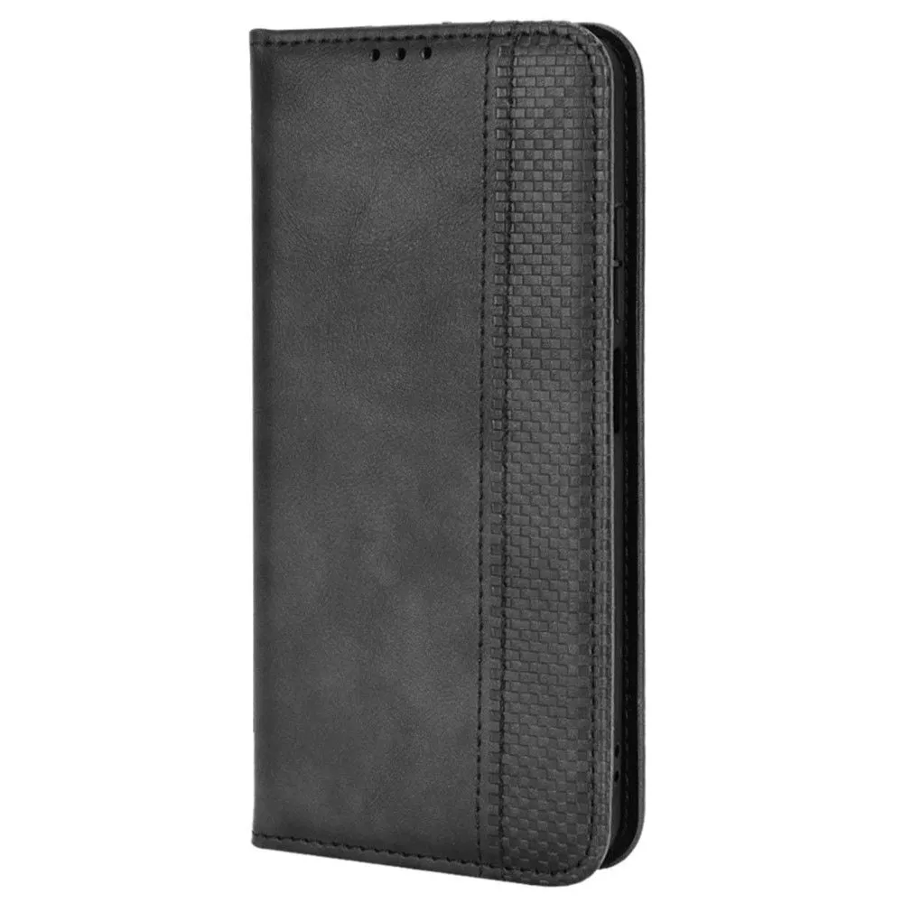 Bofink Vintage Xiaomi Poco M4 Pro leather case - Black