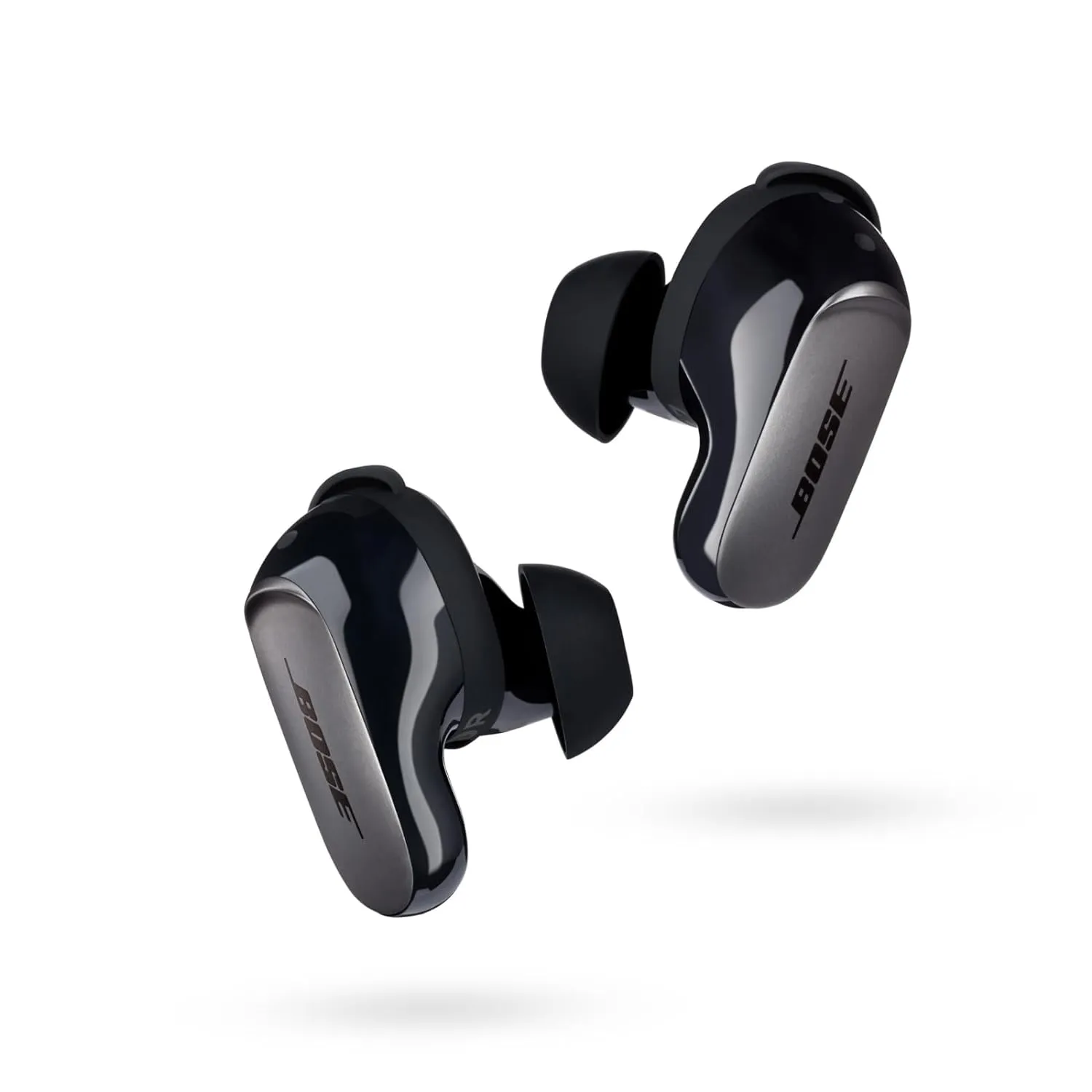 Bose New QuietComfort Ultra Wireless Noise Cancelling Earbuds, Bluetooth Earbuds with Spatial Audio and World-Class Noise Cancellation, Black 882826-0010