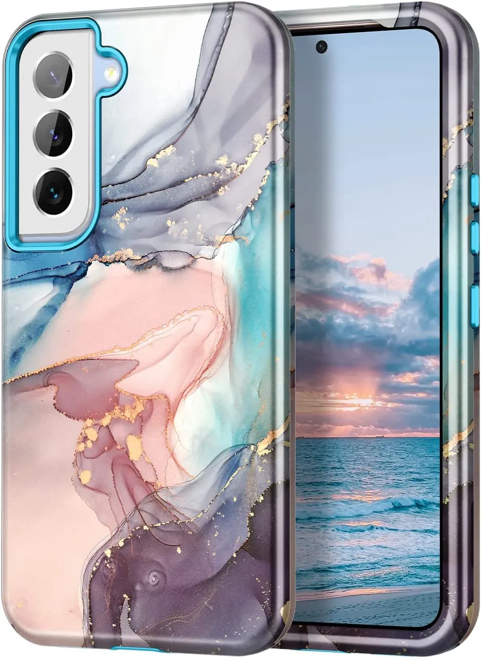 Btscase Samsung Galaxy Case Drop Protective Rose Gold Girl Covers