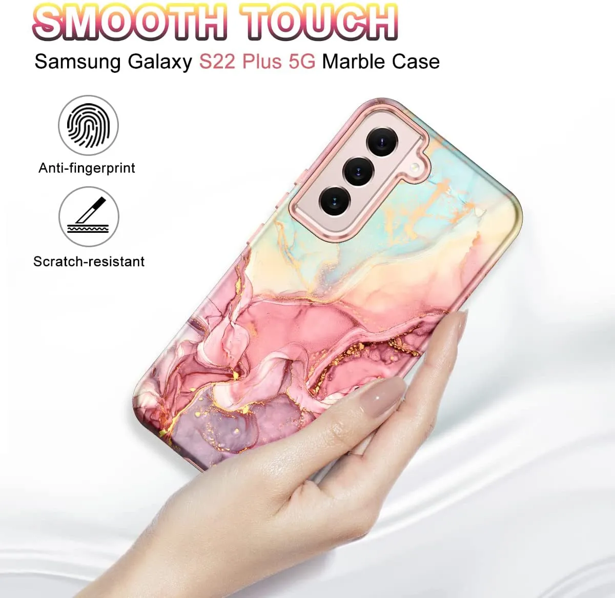 Btscase Samsung Galaxy Case Drop Protective Rose Gold Girl Covers