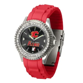 Calgary Flames Ladies Sparkle Watch