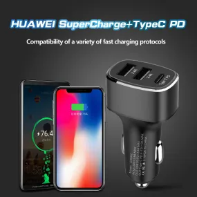 Car Charger Dual USB TYPE C PD QC 3.0 2.0