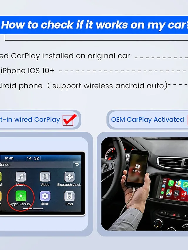 carlinkit 4.0 cpc200-cp2a bezprzewodowy carplay android auto adapter kompatybilny z wbudowanÃ„â€¦ przewodowÃ„â€¦ wtyczkÃ„â€¦ samochodowÃ„â€¦ carplay&amp; play,(PLN zÃ…â€š 141 off with code: LPL43)