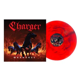 Charger - Warhorse Red & Black Galaxy Vinyl LP