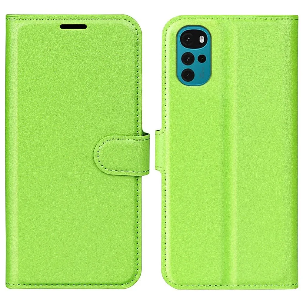 Classic Motorola Moto G22 flip case - Green