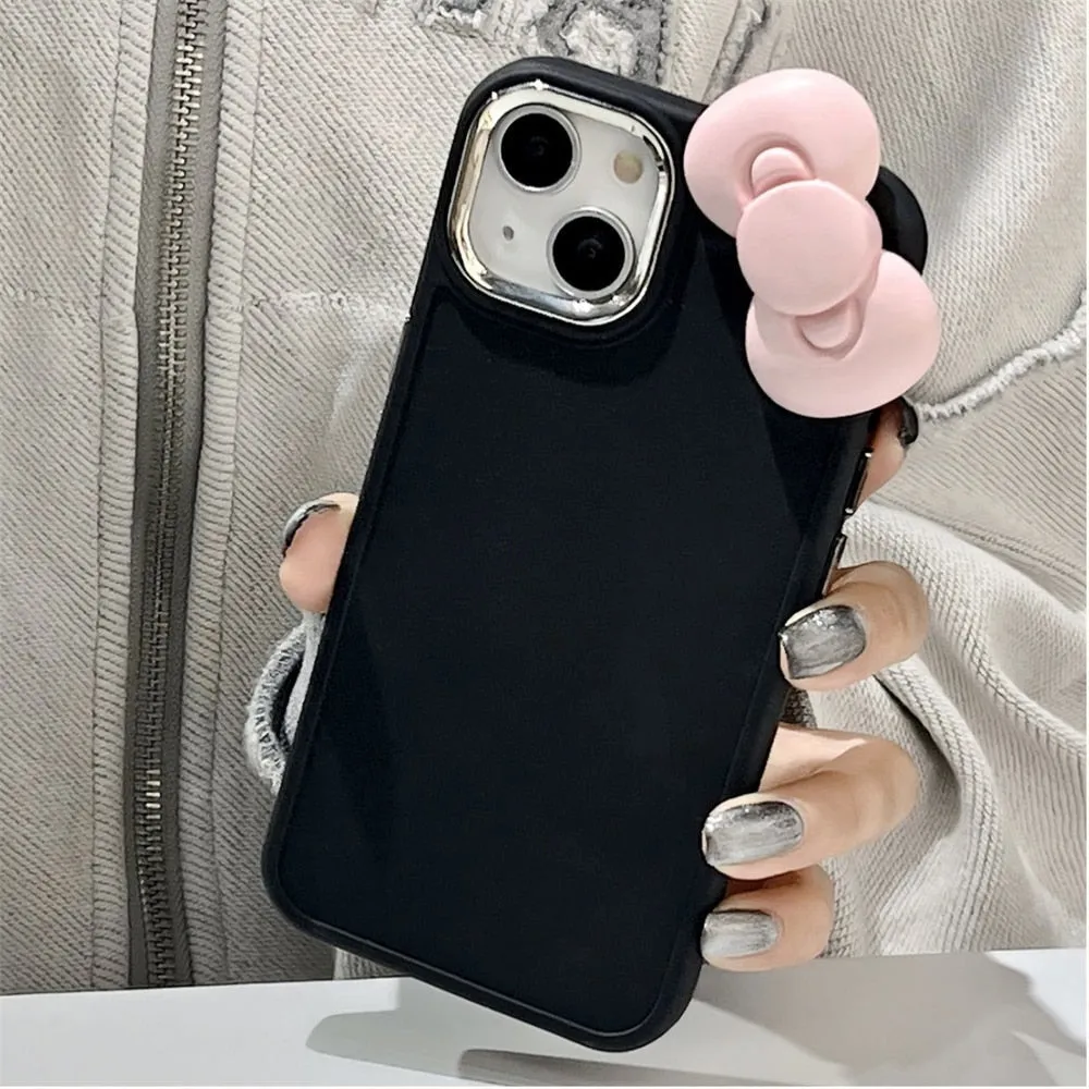 Classic Pink Bow iPhone Case