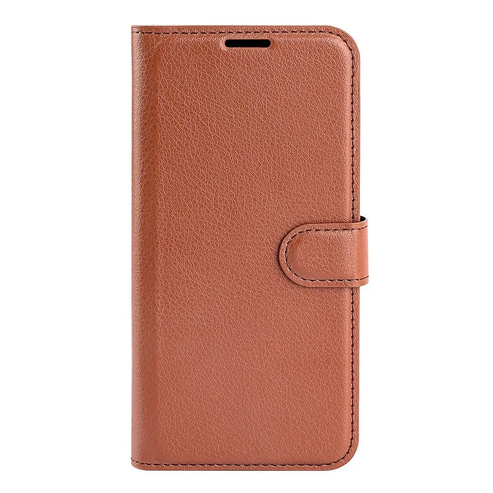 Classic Samsung Galaxy M22 flip case - Brown