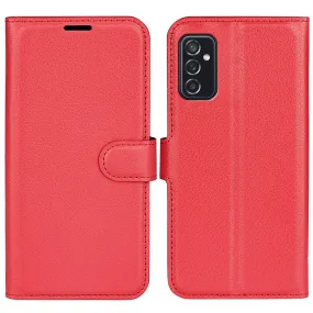 Classic Samsung Galaxy M52 5G flip case - Red