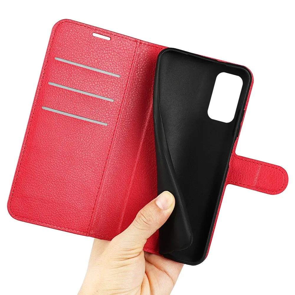 Classic Samsung Galaxy M52 5G flip case - Red