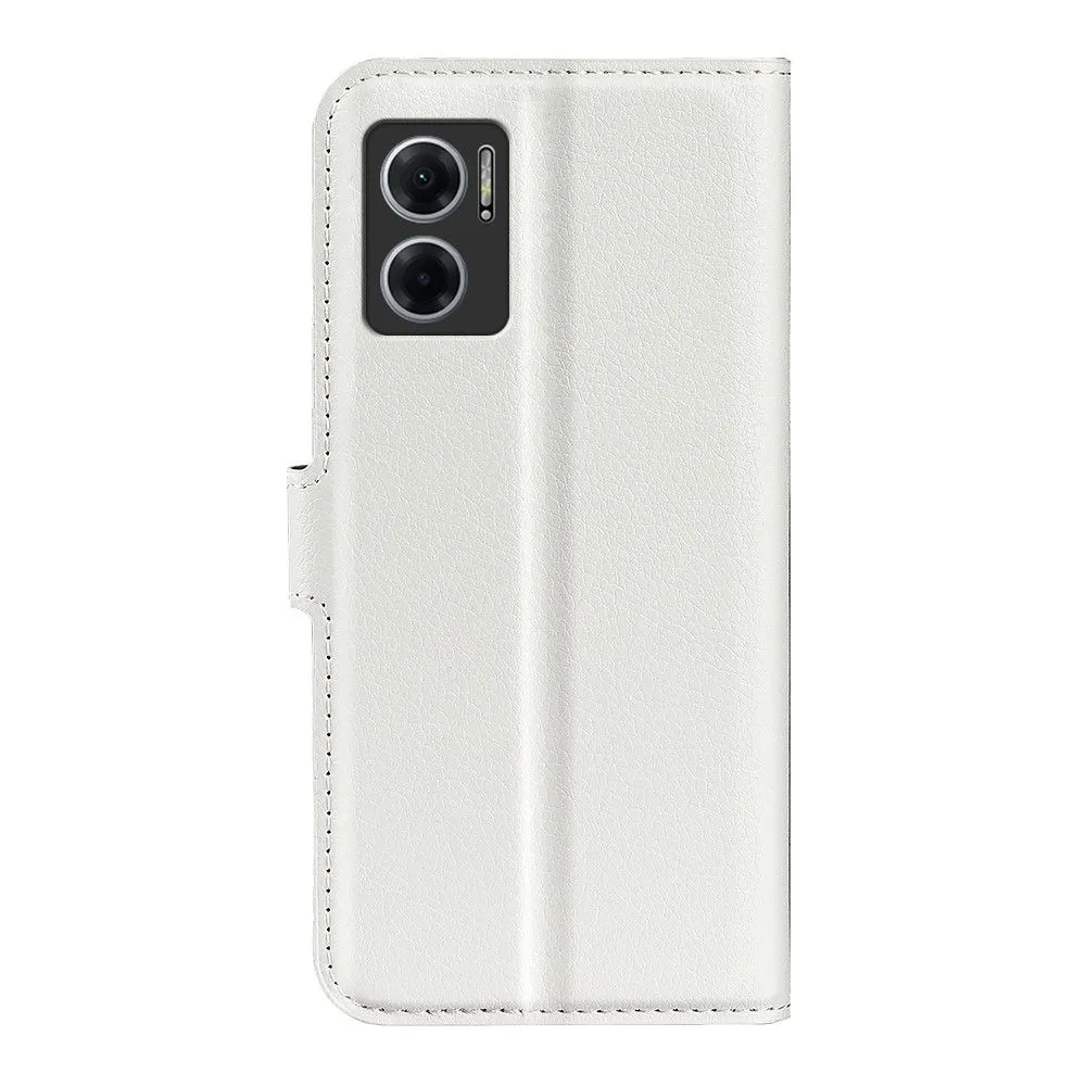 Classic Xiaomi Redmi Note 11E flip case - White