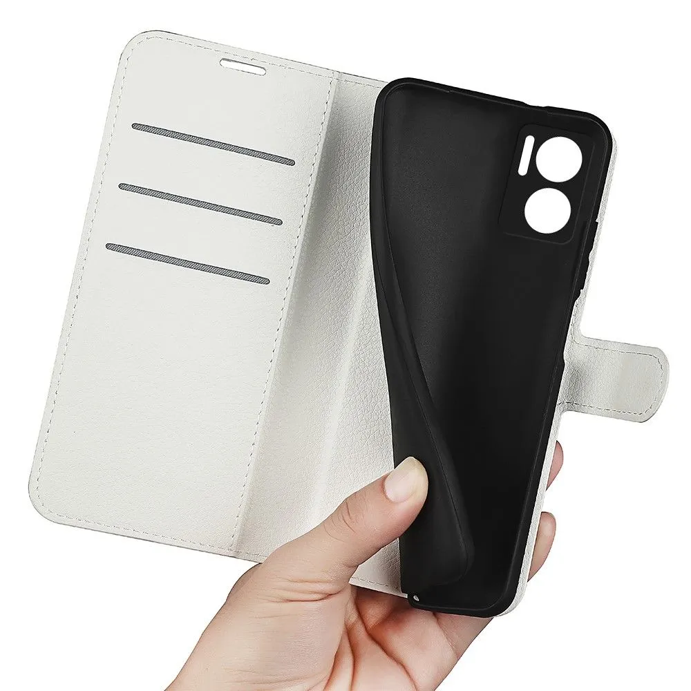 Classic Xiaomi Redmi Note 11E flip case - White