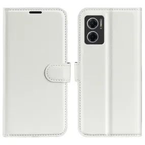 Classic Xiaomi Redmi Note 11E flip case - White