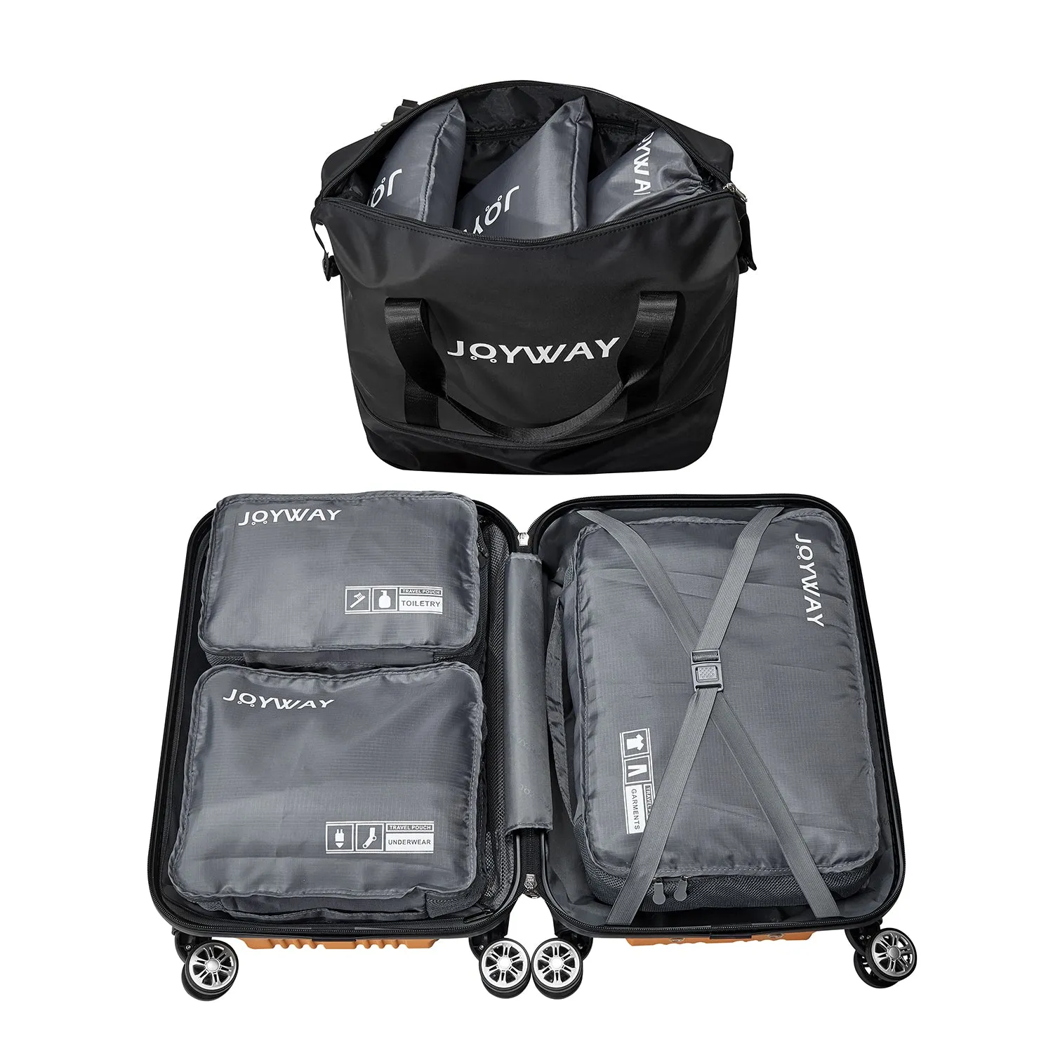 Classical 7-Piece Suitcase For Travel Luggage Set TR001