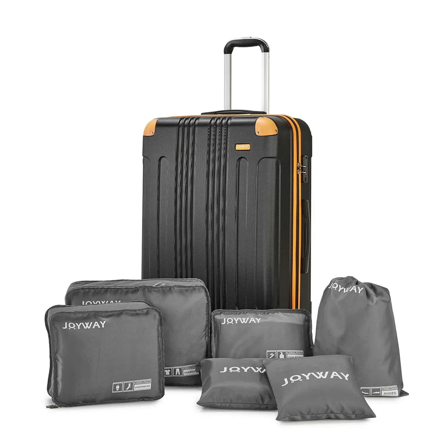 Classical 7-Piece Suitcase For Travel Luggage Set TR001