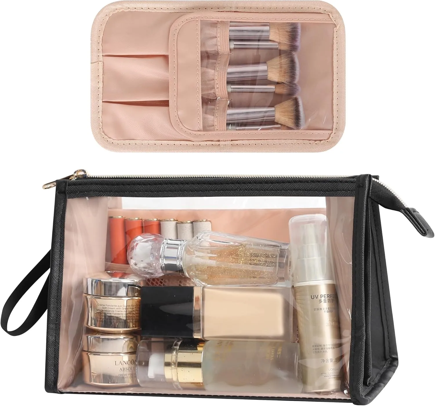 Clear Travel Toiletry Makeup Bag