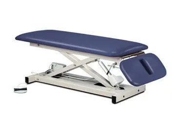 Clinton Open Base Space Saver Power Table W/ Drop Section SKU: 80220