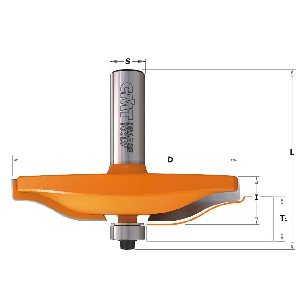 CMT 890.503.11 - Classic Raised Panel Bit (profile C)