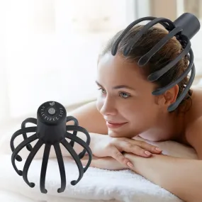 Cross-border supply multi-claw electric massager head and scalp kneading massager Octopus electric head massage claw