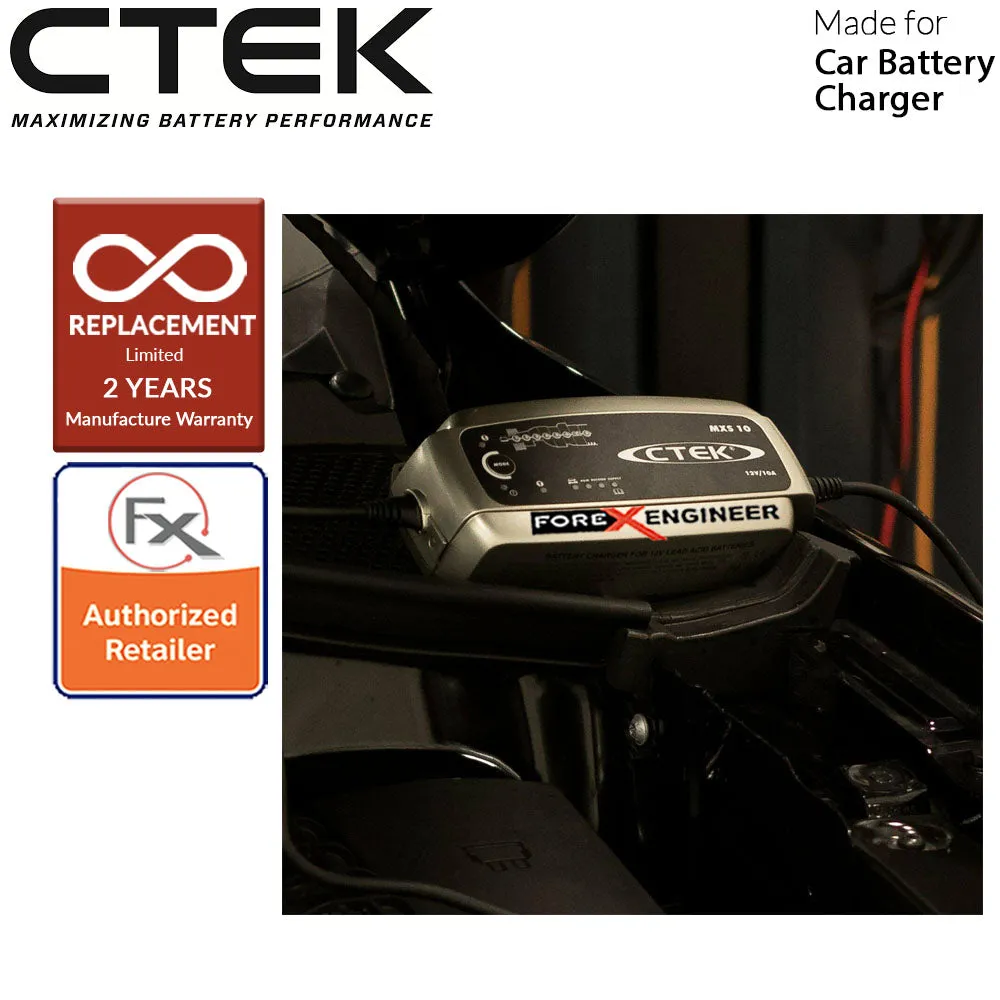 CTEK - MXS 10 Smart Battery Charger