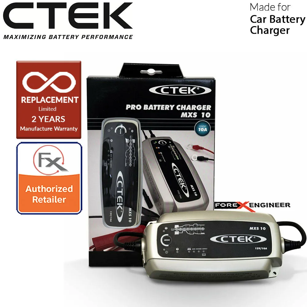 CTEK - MXS 10 Smart Battery Charger