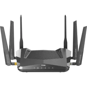 D-Link EXO AX AX5400 Router Dual-Band Mesh Wi-Fi 6 Black