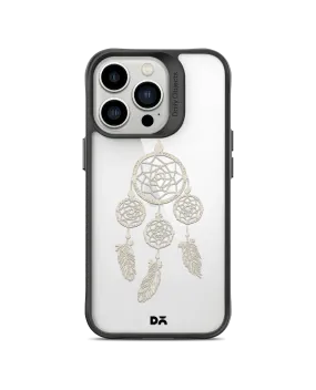 DailyObjects Off White Dreams Black Hybrid Clear Case Cover For iPhone 13 Pro Max