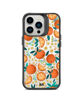 DailyObjects Orange Haul Black Hybrid Clear Phone Case Cover For iPhone 14 Pro