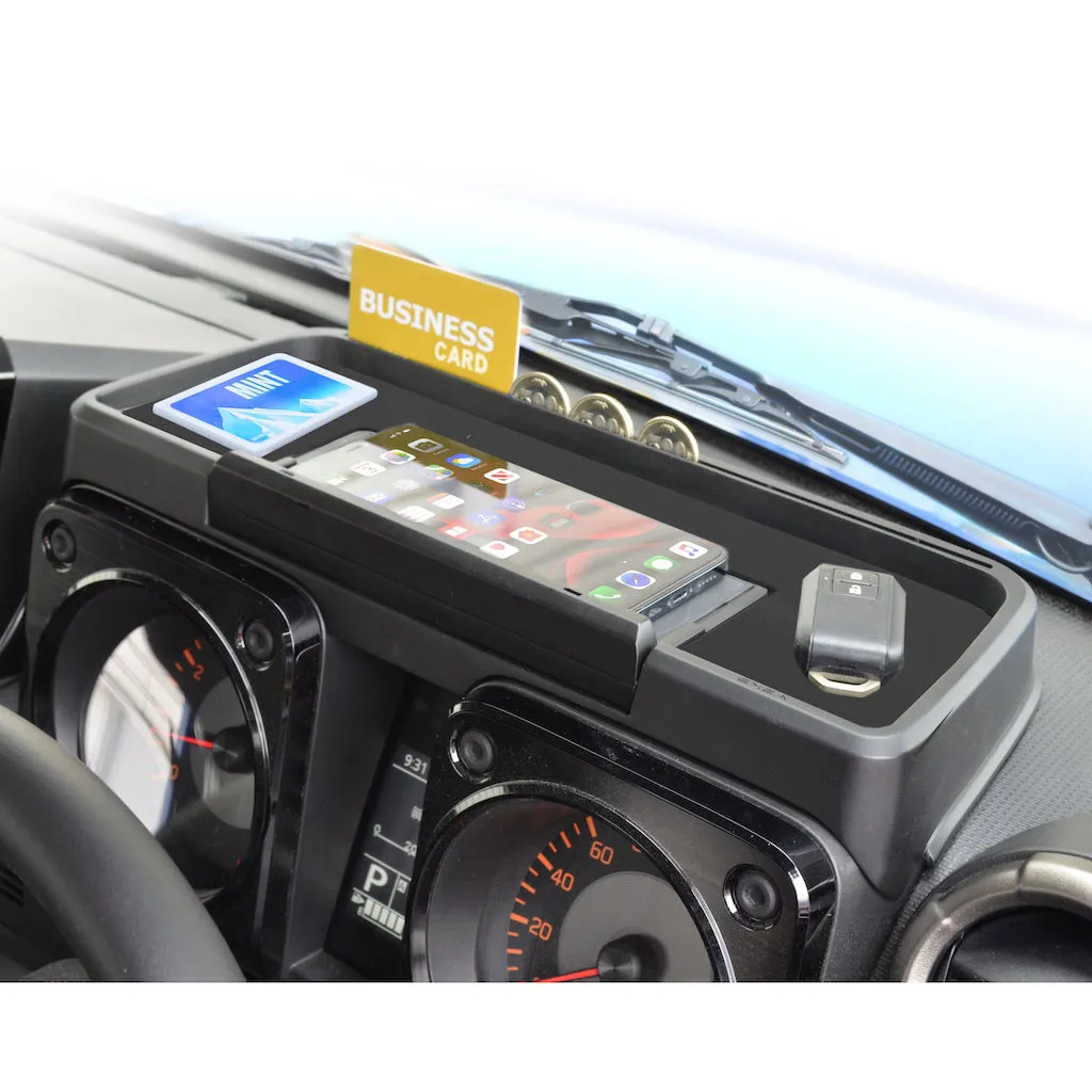 Dashboard Storage Tray with Phone Holder for Suzuki Jimny (2018 )