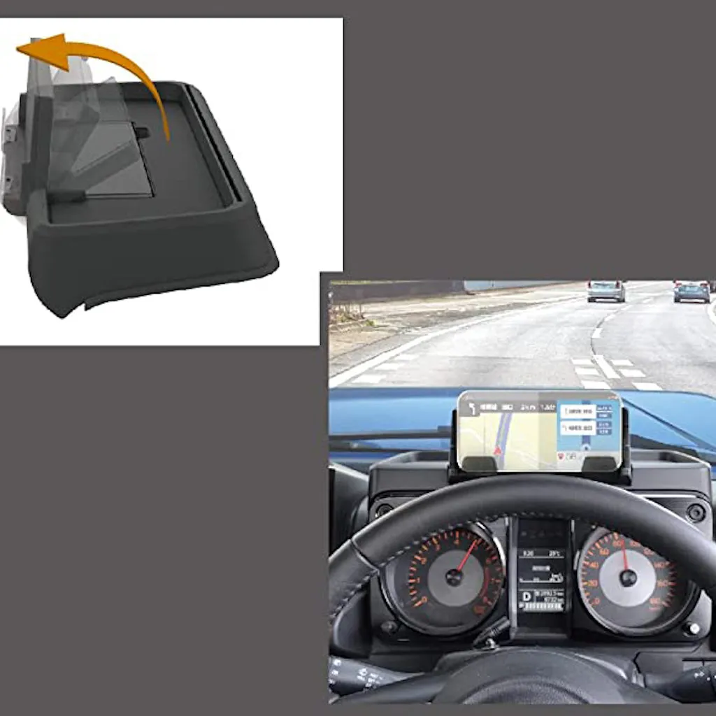 Dashboard Storage Tray with Phone Holder for Suzuki Jimny (2018 )