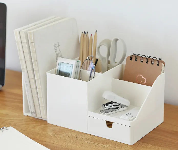 Desktop Bookend Book Stand Shelf , Storage Book Stand Simple Bookcase