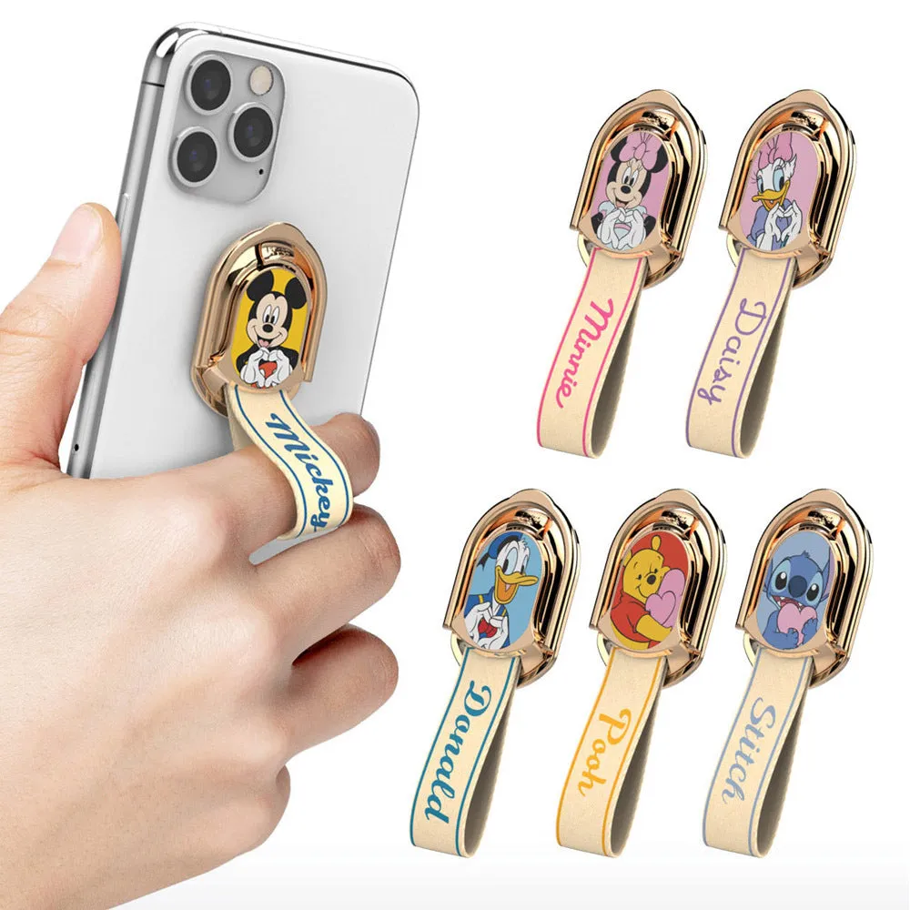 Disney Characters Anti-drop Finger Grip Phone Stand Ring Holder