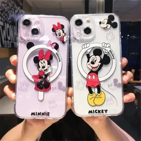 Disney Mickey Minnie MagSafe Phone Case (For iPhones)