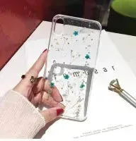 Dried flower epoxy silicone phone case